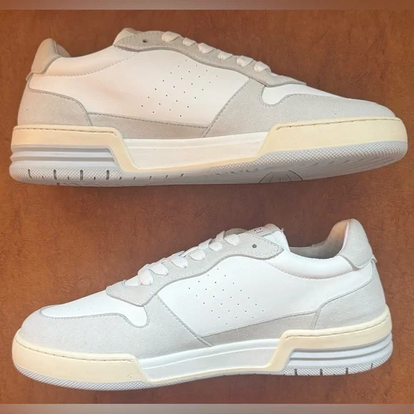 LØCI Atom Vegan Sneakers White Grey Cream Men 8.5–9 Women 11.5–12 EU 42 NWB - Picture 6 of 9